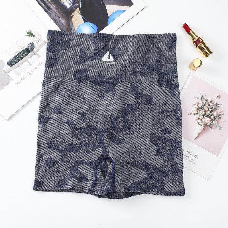 Print Gym Yoga Shorts Soft Workout Yoga Running Shorts Summer - Anam Online