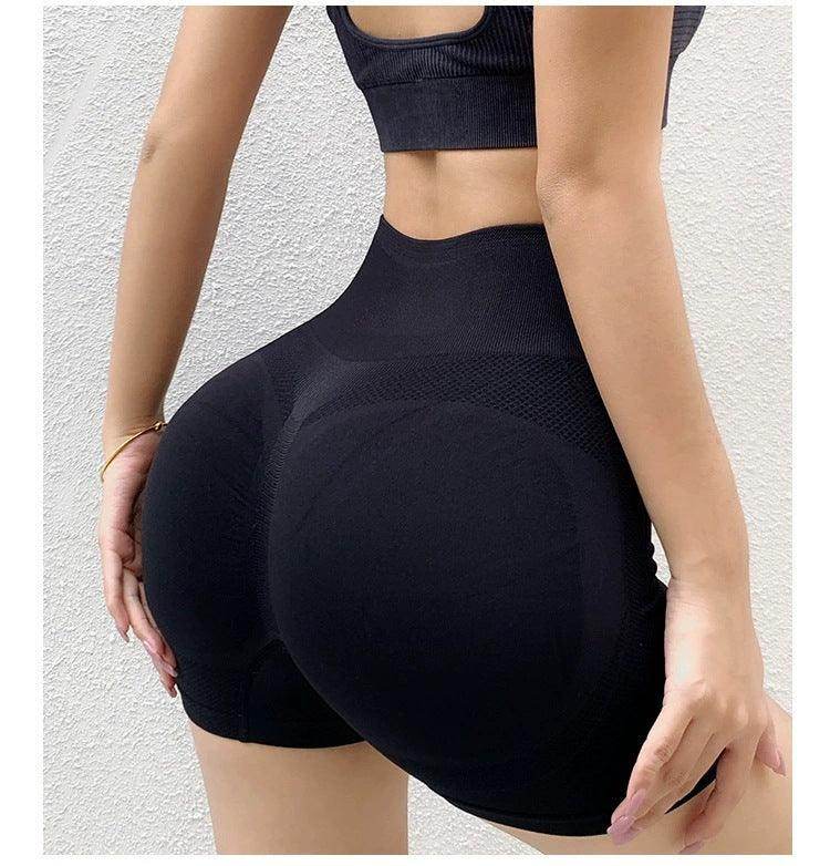 Fitness Yoga Shorts Pants Butt Lifting Seamless Leggings Women Gym - Anam Online