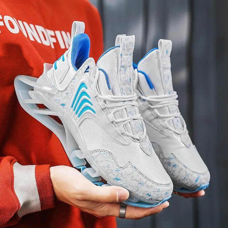 Cool Men Running Sneakers Mesh Breathable Sports Shoes - Anam Online