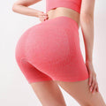 Yoga Running Gym Shorts Summer High Waist Fitness Tight Legging Shorts Women - Anam Online