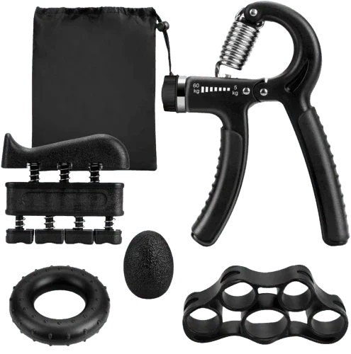 Adjustable Heavy Gripper Fitness Hand Exerciser Grip Wrist Training Increase Strength Spring Finger Pinch Carpal Expander - Anam Online