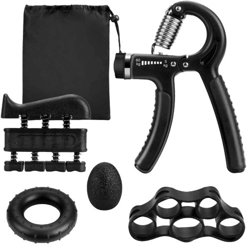 Adjustable Heavy Gripper Fitness Hand Exerciser Grip Wrist Training Increase Strength Spring Finger Pinch Carpal Expander - Anam Online