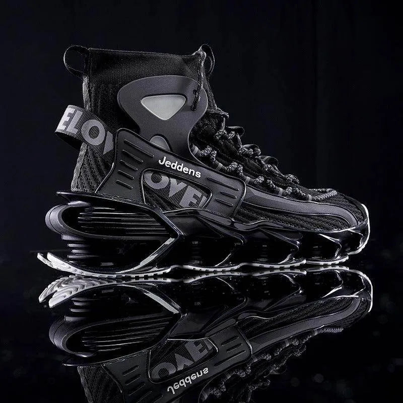 Men's Shoes Thick-Soled Height Increase Shoes Men's Trendy Sneakers - Trainers - Anam Online
