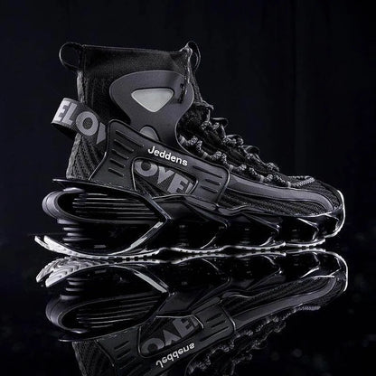 Men's Shoes Thick-Soled Height Increase Shoes Men's Trendy Sneakers - Trainers - Anam Online