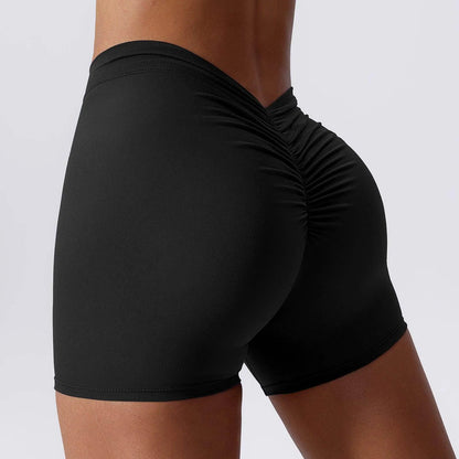 European And American Elastic Suede Yoga Pants - Anam Online