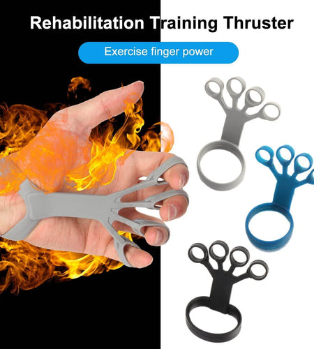 Silicone Grip Device Finger Exercise Stretcher Arthritis Hand Grip Trainer Strengthen Rehabilitation Training To Relieve Pain - Anam Online
