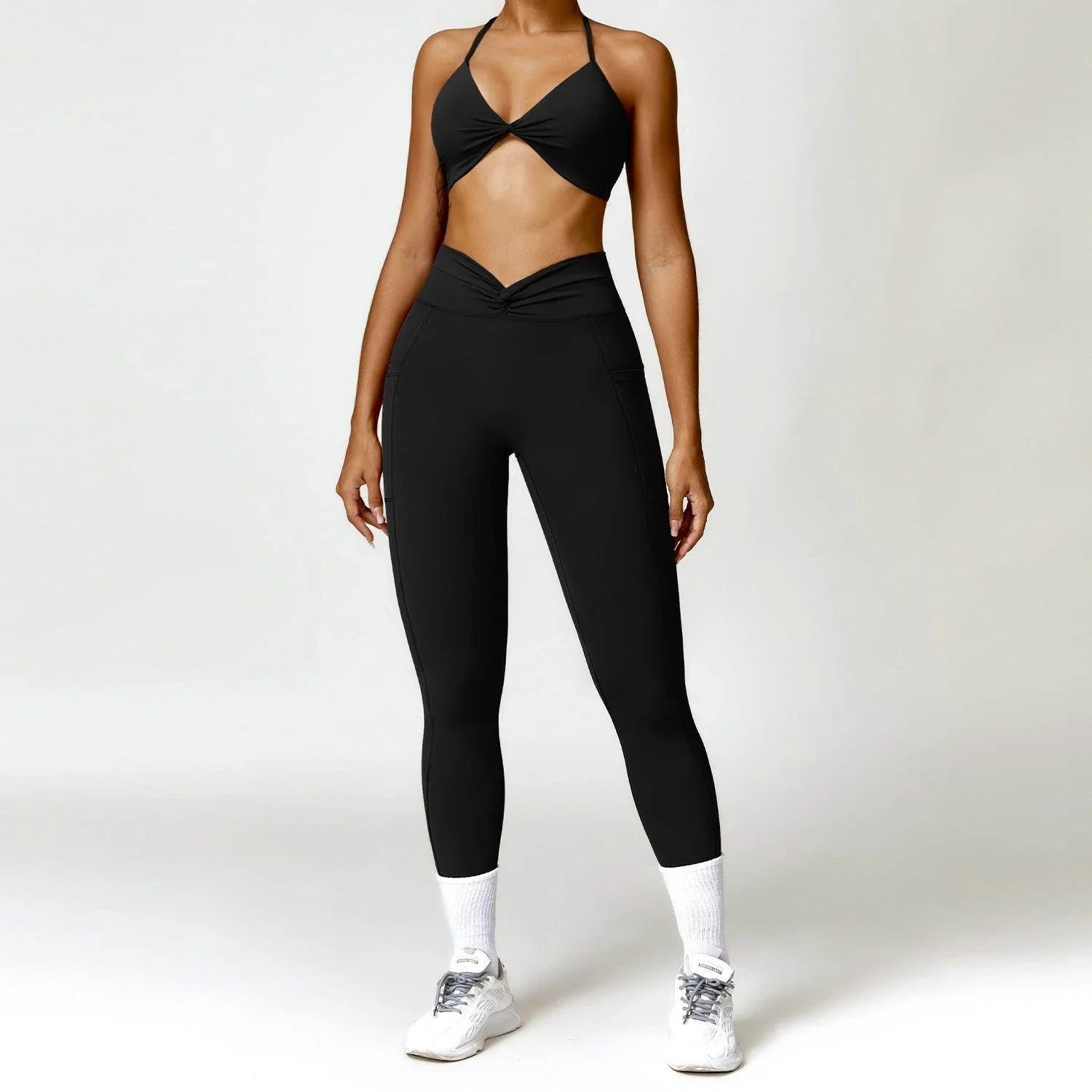 Fashion Camisole Yoga Suit Women Quick-drying Beauty Back Fitness Sports Clothes - Anam Online