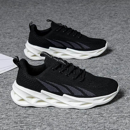 Mens Fashion Breathable Mesh Running Sports Shoes - Anam Online