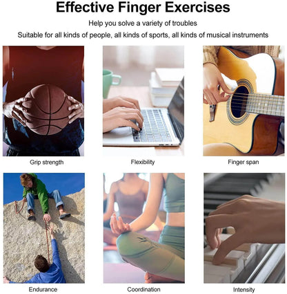 Silicone Grip Device Finger Exercise Stretcher Arthritis Hand Grip Trainer Strengthen Rehabilitation Training To Relieve Pain - Anam Online