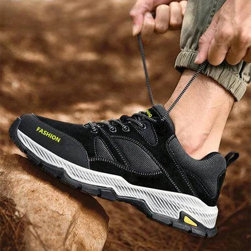 Lace-up Sneakers For Men Casual Breathable Outdoor Hiking Running Sports Shoes - Anam Online