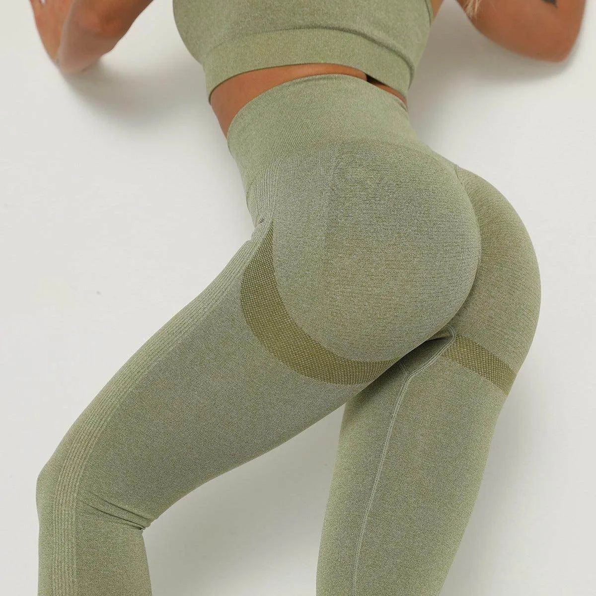 Fitness Yoga Pants Butt Lifting Seamless Leggings Women Gym - Anam Online
