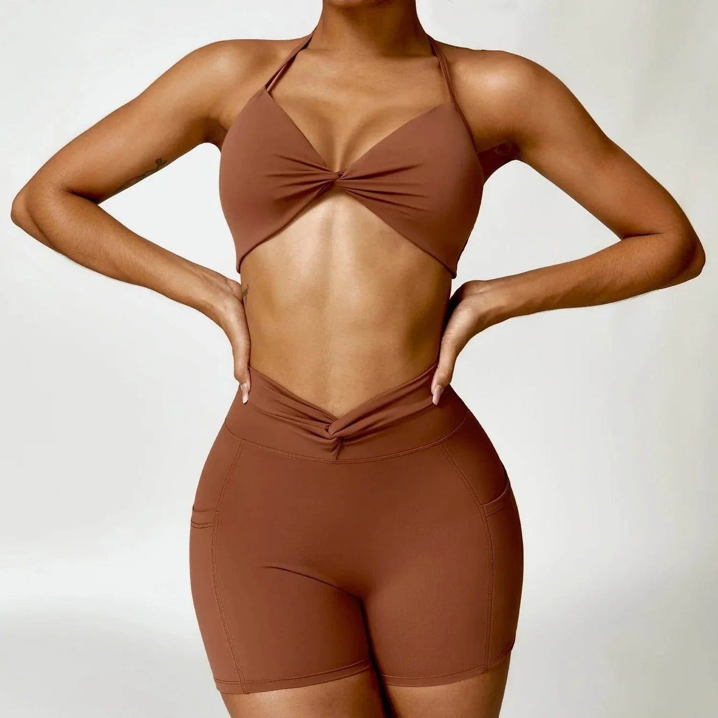Fashion Camisole Yoga Suit Women Quick-drying Beauty Back Fitness Sports Clothes - Anam Online