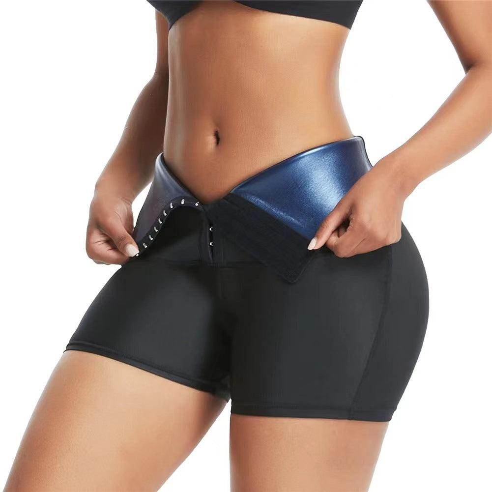 Slimming Pants Waist Trainer Shapewear Tummy Hot Thermo Sweat Leggings Fitness Workout Sweat Sauna Pants Body Shaper - Anam Online