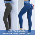 Women Leggings Butt Lifting Workout Tights Plus Size Sports High Waist Yoga Pants - Anam Online