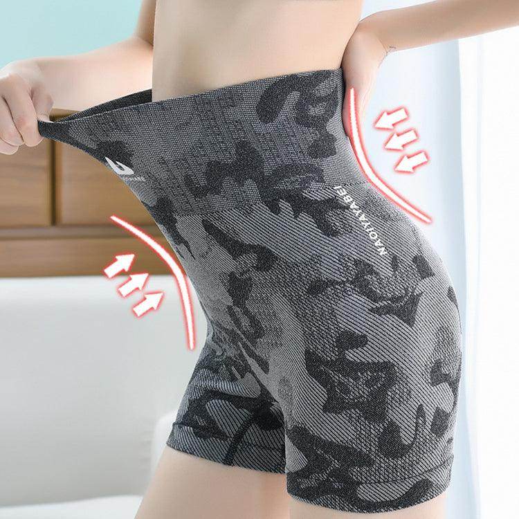 Print Gym Yoga Shorts Soft Workout Yoga Running Shorts Summer - Anam Online