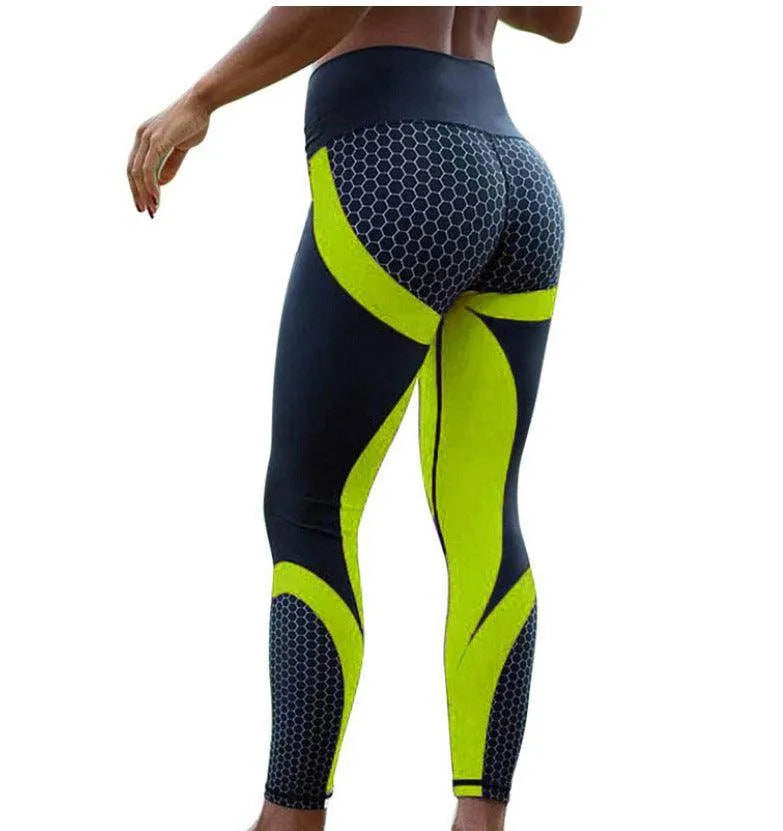 Yoga Fitness Leggings Women Pants Fitness Slim Tights Gym Running Sports Clothing - Anam Online
