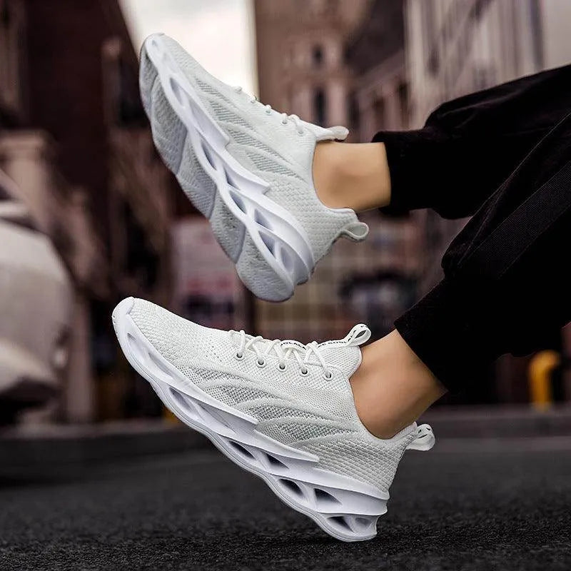 Mens Fashion Breathable Mesh Running Sports Shoes - Anam Online