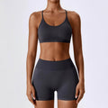 Seamless Beauty Back Yoga Clothes Running Quick-drying Tight Sports Fitness Clothes Suit Women - Anam Online