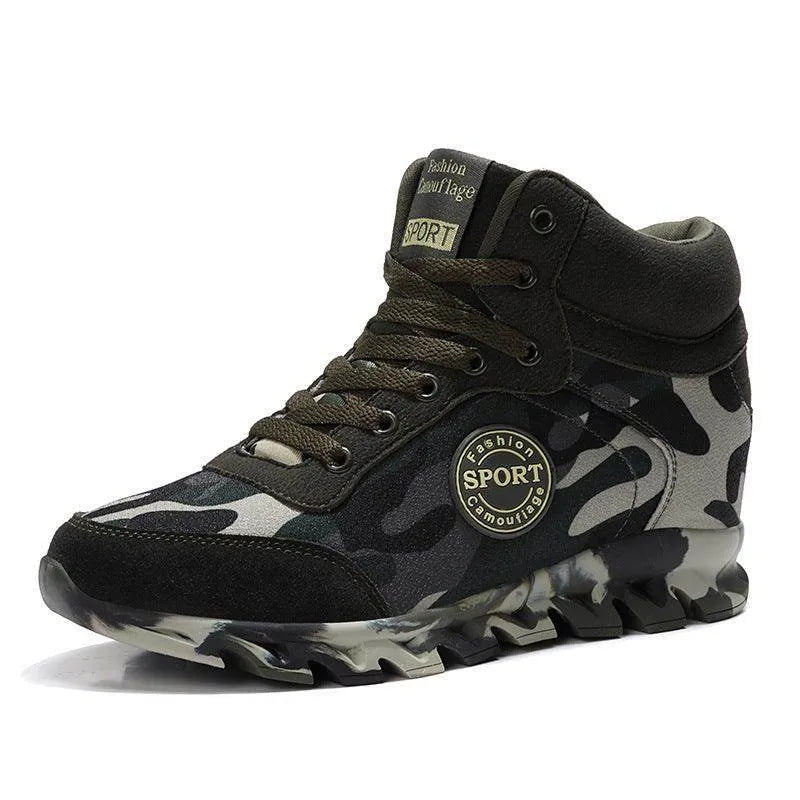 Women's Casual Camouflage Increased Sneakers - Anam Online