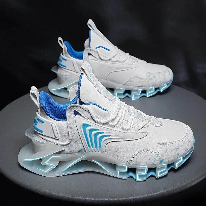 Cool Men Running Sneakers Mesh Breathable Sports Shoes - Anam Online