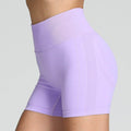 Seamless Yoga Shorts Women Solid Colour High Waist Hip-lifting Fitness Pants Running Sweatpants - Anam Online