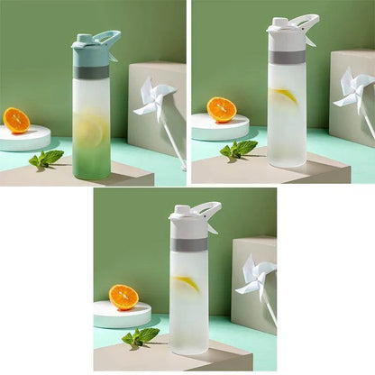 Sport Fitness Water Cup Large Capacity Spray Bottle Drink Travel Bottles - Anam Online