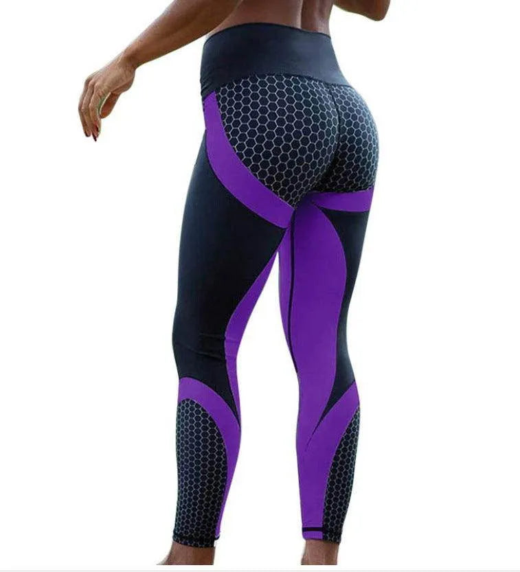 Yoga Fitness Leggings Women Pants Fitness Slim Tights Gym Running Sports Clothing - Anam Online