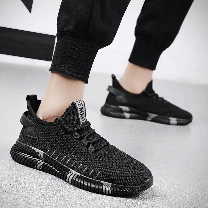 Mesh Sneakers Men Breathable Lightweight Running Shoes - Anam Online