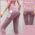Gym Sport Seamless Leggings With Pockets Push Up High Waist Pants Women Fitness Running Yoga Pants Gym Sport Seamless Leggings - Anam Online