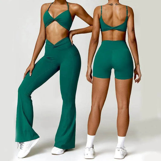Fashion Camisole Yoga Suit Women Quick-drying Beauty Back Fitness Sports Clothes - Anam Online