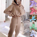 Stylish Jogging Suits for Women - 2 Piece Sweatsuits, Tracksuits, Sexy Long Sleeve Hoodie & Casual Fitness Sportswear - Anam Online