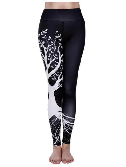 Yoga Fitness Leggings Women Pants Fitness Slim Tights Gym Running Sports Clothing - Anam Online