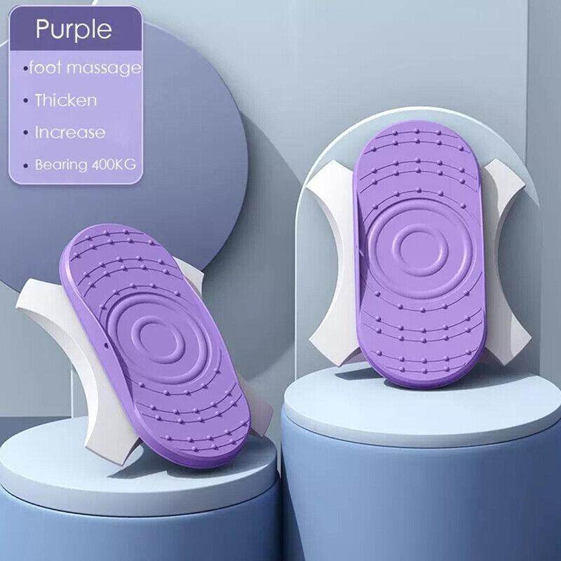 2pcs Twist Waist Disc Board Twister Aerobic Exercise Foot Massage Fitness Trainer - Anam Online