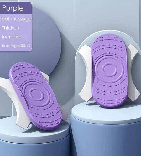 2pcs Twist Waist Disc Board Twister Aerobic Exercise Foot Massage Fitness Trainer - Anam Online