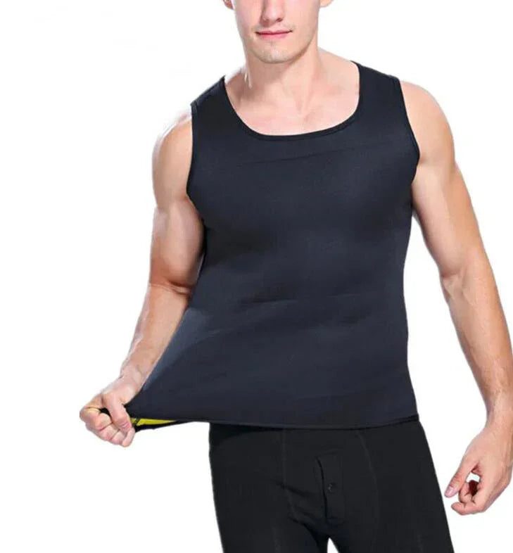 Man Sport Body Shaper Vest | Compression Training Top