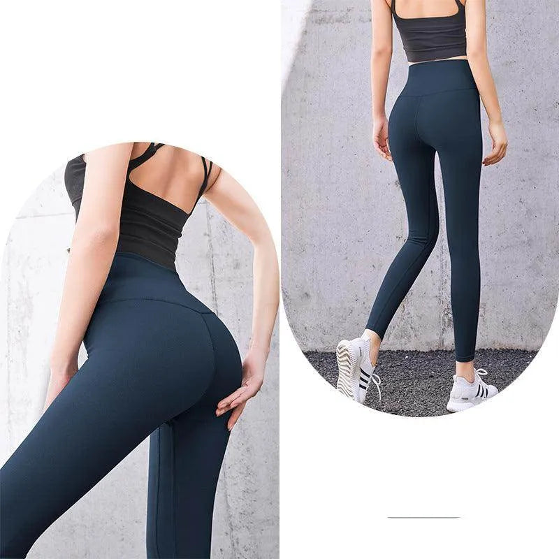 Fitness Yoga Pants High Waist Leggings Running Sports - Anam Online