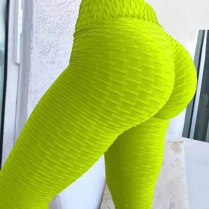 Booty Lifting Anti Cellulite Scrunch Leggings Without Pocket - Anam Online