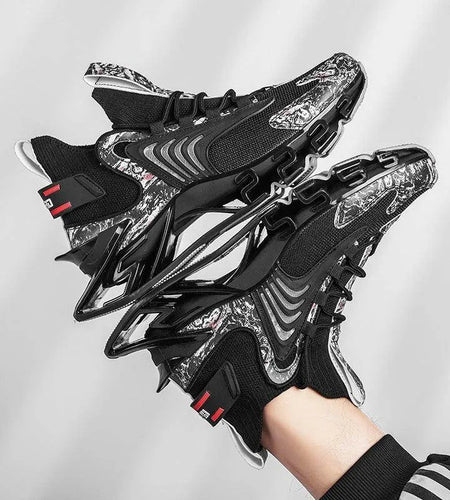 Cool Men Running Sneakers Mesh Breathable Sports Shoes - Anam Online