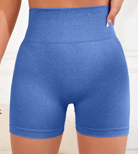 Ladies' High Waist Pants Hip Lifting Three-point Yoga Shorts - Anam Online