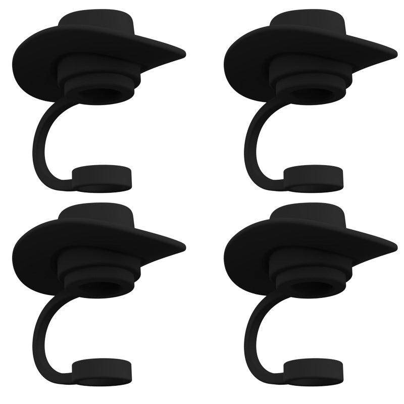 Straw Covers Cap Novelty Sturdy Straw Toppers Reusable Cowboy Hat Shaped - Anam Online