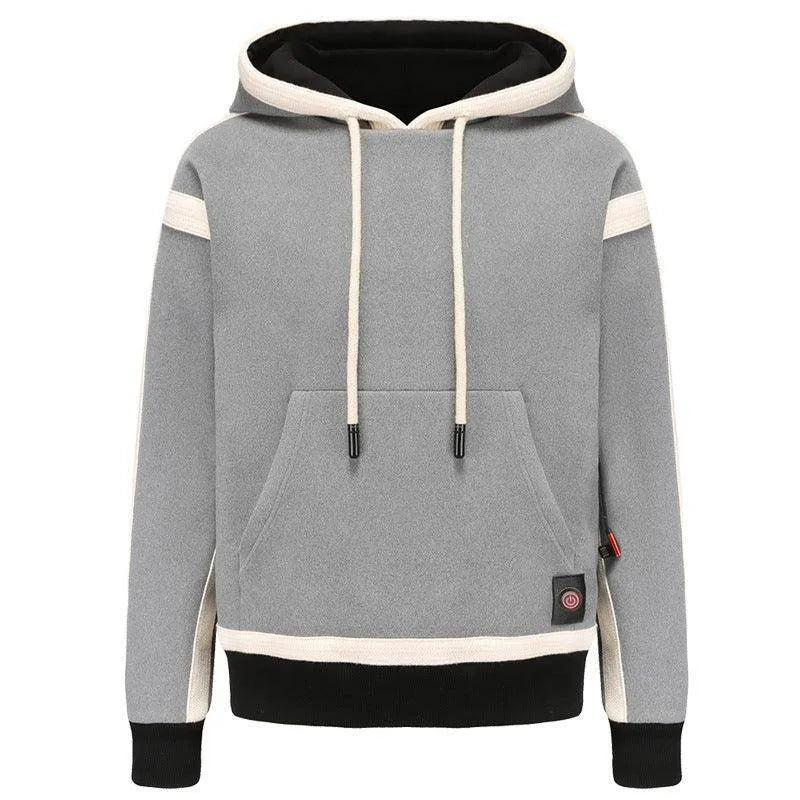 Outdoor New Technology Heating Brushed Hoody Outerwear - Anam Online