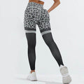 Leopard Print Fitness Pants For Women High Waist Butt Lifting Seamless Leggings Elastic Running Sport Training Yoga Pants Gym Outfits Clothing - Anam Online