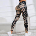 New Tie Dye Printed Yoga Pants Women Seamless High Waist Hip Lifting Fitness Running Sports Leggings - Anam Online
