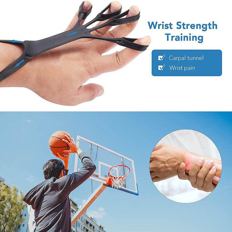 Silicone Grip Device Finger Exercise Stretcher Arthritis Hand Grip Trainer Strengthen Rehabilitation Training To Relieve Pain - Anam Online