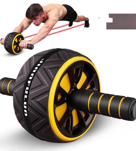 Abdominal Muscle Mute Abdominal Fitness Device Exercise Fitness Weight Loss Fitness Wheel For Men And Women - Anam Online