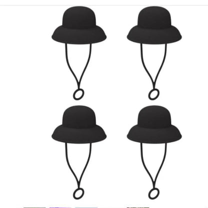 Straw Covers Cap Novelty Sturdy Straw Toppers Reusable Cowboy Hat Shaped - Anam Online