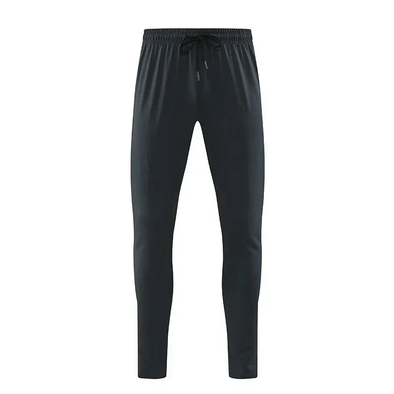 Black pants on a white background