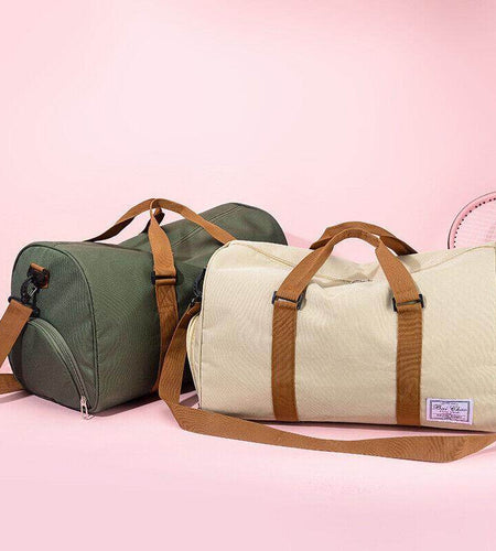 Men & Ladies Sports Duffle Travel Bag Lager Canvas Leisure Work Gym Holdall Bags - Anam Online