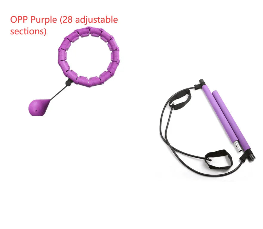 Fitness Sport Hoop Smart Upgrade Intelligent Sport Hoop Adjustable Thin Waist Exercise Gym Hoop Fitness Equipment Home Training - Anam Online