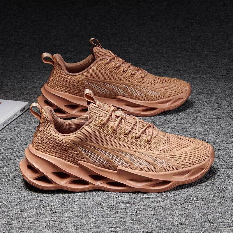 Mens Fashion Breathable Mesh Running Sports Shoes - Anam Online
